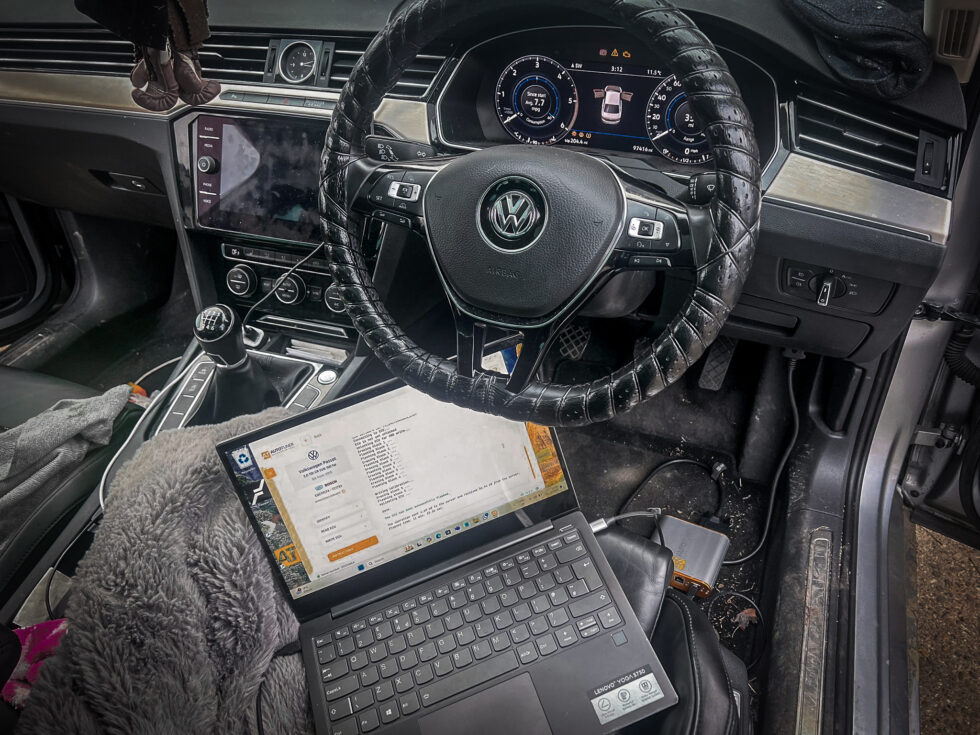 VAG platform on ramp during Stage 1 quality checks
